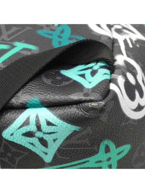 Louis Vuitton Backpack Monogram Eclipse Graffiti Discovery PM Black Multicolor main image 5